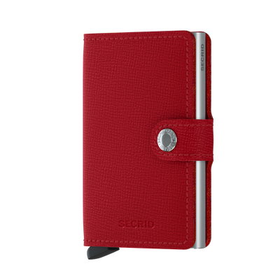 Secrid Mini Wallet Portemonnee Crisple Red Secrid Mini Wallet Portemonnee Crisple Red