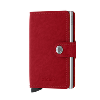 Secrid Mini Wallet Portemonnee Crisple Red - thumbnail