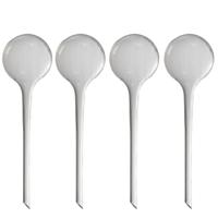 Planten Waterdruppelaar - 4x - transparant - kunststof - 26 cm - planten water geven - druppelsystee