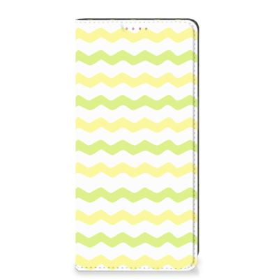 OPPO A54 5G | A74 5G | A93 5G | Hoesje met Magneet | Waves Yellow OPPO A54 5G | A74 5G | A93 5G | Hoesje met Magneet | Waves Yellow