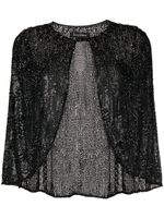 Jenny Packham cape Mimis à ornements de sequins - Noir