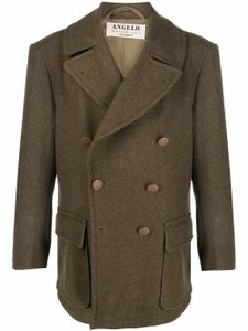 A.N.G.E.L.O. Vintage Cult veste croisée à revers crantés (années 1950) - Vert