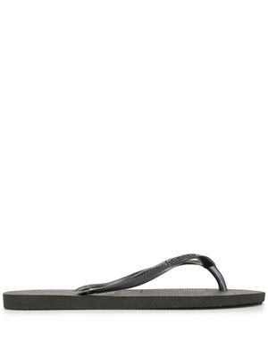 Havaianas tongs texturées Slim - Noir