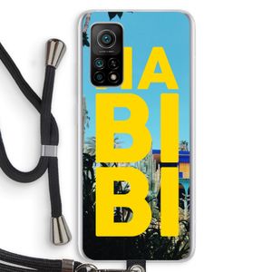 Habibi Majorelle : Xiaomi Mi 10T 5G Transparant Hoesje met koord