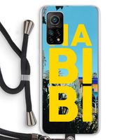 Habibi Majorelle : Xiaomi Mi 10T 5G Transparant Hoesje met koord