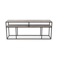 Stalux Side-table Teun - zwart / beton - thumbnail