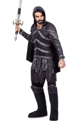 Dark Lord Warrior Heren Kostuum