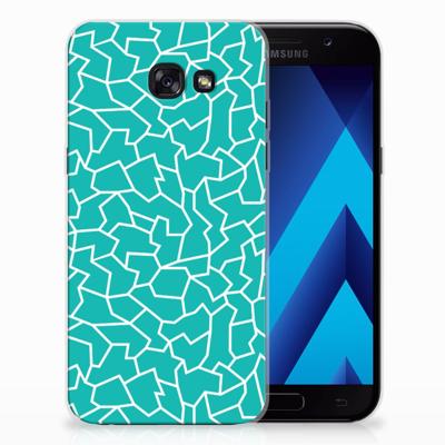 Samsung Galaxy A5 2017 | Hoesje maken | Cracks Blue