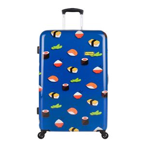 Bhppy Roll'ing Sushi Trolley 77 blue Harde Koffer