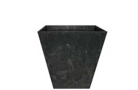 Bloempot Pot Ella zwart 30 x 29 cm - Artstone
