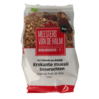 Muesli krokant bosvruchten bio 500 Gram