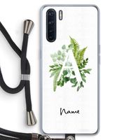 Green Brush: Oppo A91 Transparant Hoesje met koord