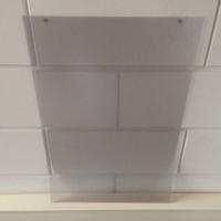 Prijskaarthoes vertikaal voor 700x1000mm - 5 stuks