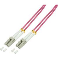 LogiLink FP4LC50 50m 2x LC 2x LC Violet Glasvezel kabel - thumbnail