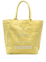 ISABEL MARANT sac cabas Yenky à logo brodé - Vert - thumbnail