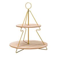 'Étagère Circle goud hout' kopen? | FOR YOU GIFTS