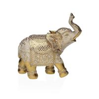 Decoratieve figuren Versa Hars Olifant 8,3 X 17,7 X 17,5 CM