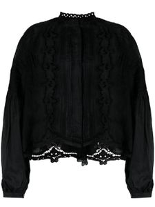 ISABEL MARANT blouse Vera en broderie anglaise - Noir