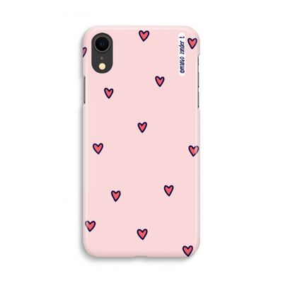 Hartjes: iPhone XR Volledig Geprint Hoesje