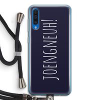 Joengneuh!: Samsung Galaxy A50 Transparant Hoesje met koord