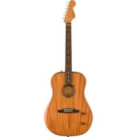 Fender Highway Series Dreadnought RW All-Mahogany elektrisch-akoestische westerngitaar met deluxe gigbag - thumbnail