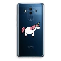 Eenhoorn: Huawei Mate 10 Pro Transparant Hoesje