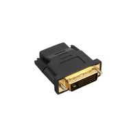 InLine 17660P tussenstuk voor kabels DVI-D HDMI A Zwart