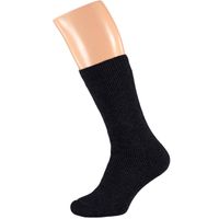 Thermo sokken antraciet/donkergrijs voor heren maat 41-46 41/46  -