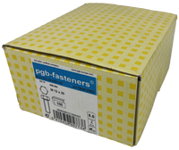 pgb-Europe PGB-FASTENERS | Zeskanttapbout 8.8 DIN 933 M 12x30 Zn | 100 st - 933801012000303