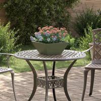 Plastic Plantenbak 5 pcs Olijfgroen 35 x 35 x 15 cm Staal