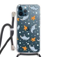 Manta: iPhone 12 Pro Max Transparant Hoesje met koord