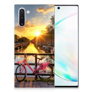 Samsung Galaxy Note 10 Siliconen Back Cover Amsterdamse Grachten