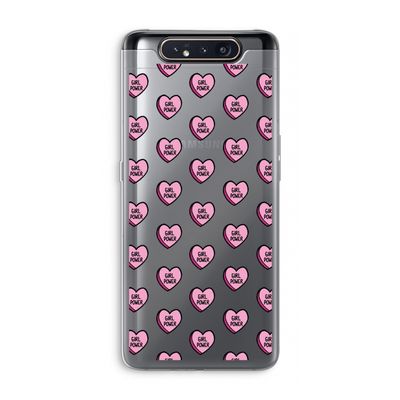GIRL POWER: Samsung Galaxy A80 Transparant Hoesje