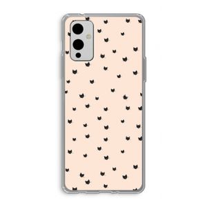 Kleine kattenkopjes: OnePlus 9 Transparant Hoesje