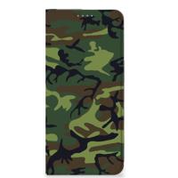 OPPO Reno8 | Hoesje met Magneet | Army Dark