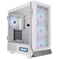 Thermaltake CA-1X5-00M6WN-00 Midi-tower Gaming-behuizing Wit 4 voorgeïnstalleerde LED-ventilators, Zijvenster - thumbnail