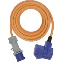 Brennenstuhl 1167650310 Stroom Verlengkabel Blauw, Zwart, Grijs, Oranje 10 m H07RN-F 3G 2,5 mm²
