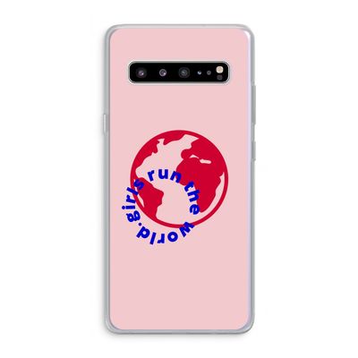Run The World: Samsung Galaxy S10 5G Transparant Hoesje