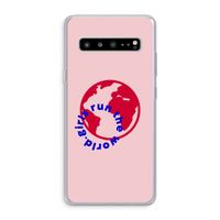 Run The World: Samsung Galaxy S10 5G Transparant Hoesje