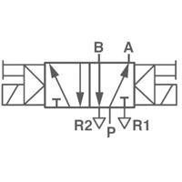 IMI NORGREN Mechanisch bedienbaar pneumatisch ventiel V50A511A-A213A 24 V/DC Materiaal (behuizing) Aluminium Afdichtmateriaal NBR 1 stuk(s) - thumbnail