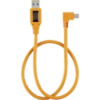 Tether Tools USB-kabel USB-mini-B stekker, USB-A stekker 0.50 m Oranje TET-CU51RT02-ORG