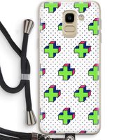 8-bit N°10: Samsung Galaxy J6 (2018) Transparant Hoesje met koord