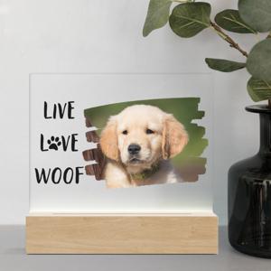 Live Love Woof - Lamp