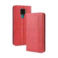 Magnetische Buckle retro Crazy Horse textuur horizontale Flip lederen case voor Huawei Nova 5i Pro/mate 30 lite met houder & kaartsleuven & fotolijst