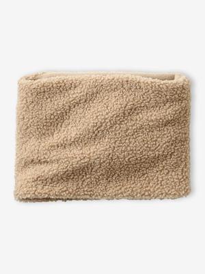 Snood jongen van sherpa gevoerd met fleece beige