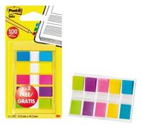 Indextabs post-it 6835 11.9x43.1mm 3+2 assorti