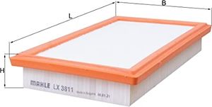 Luchtfilter LX3811