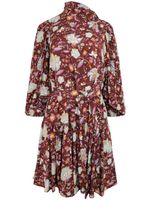 Ulla Johnson robe courte Lula à fleurs - Rouge - thumbnail