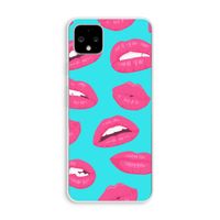 Bite my lip: Pixel 4 XL Transparant Hoesje