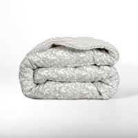 Easy Dekbed Grey Leafs Bloemen 140x200 Cm Anti Allergie & Anti Huisstofmijt Zydante - Dekbed-Discounter.nl